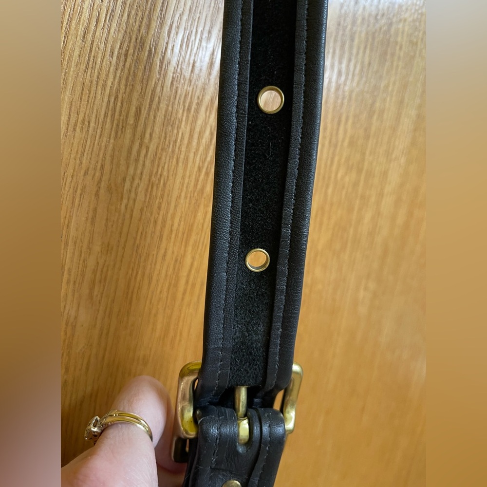 Vintage Coach 9951 Patricia's Legacy Crossbody Handbag in Black - Picture 10 of 14